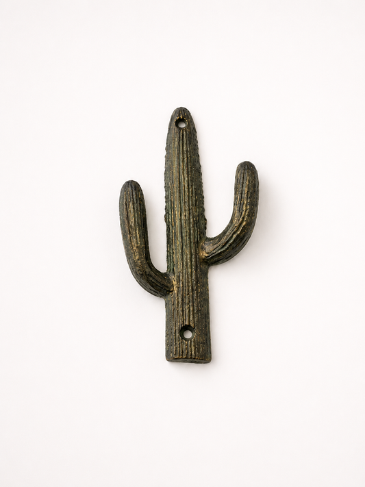 Green Cactus Wall Hook
