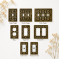 Load image into Gallery viewer, Antique Brass Switch Plates
