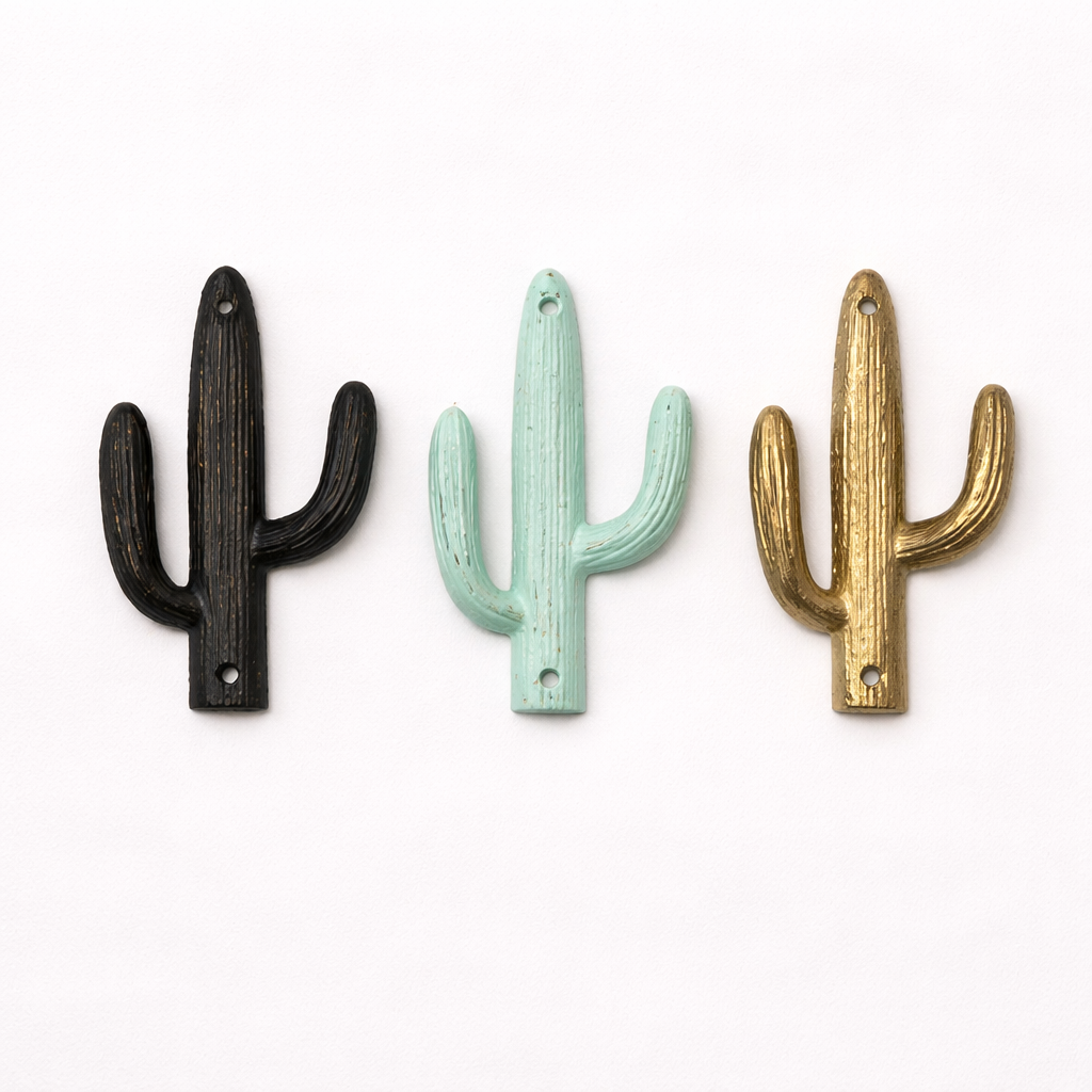 Cactus Wall Hook (18 Colors)