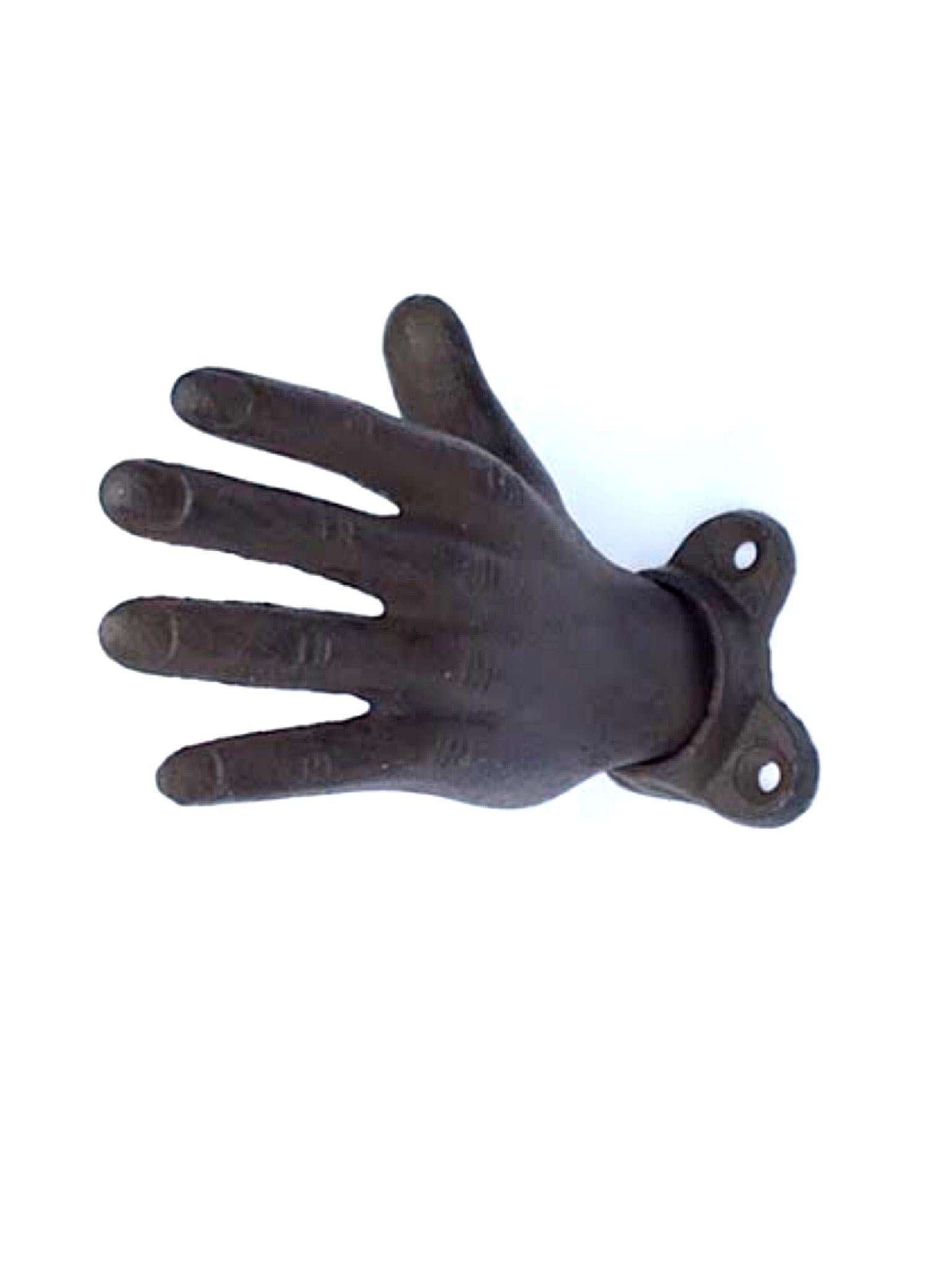 Cast Iron Hand Curtain Tie Back
