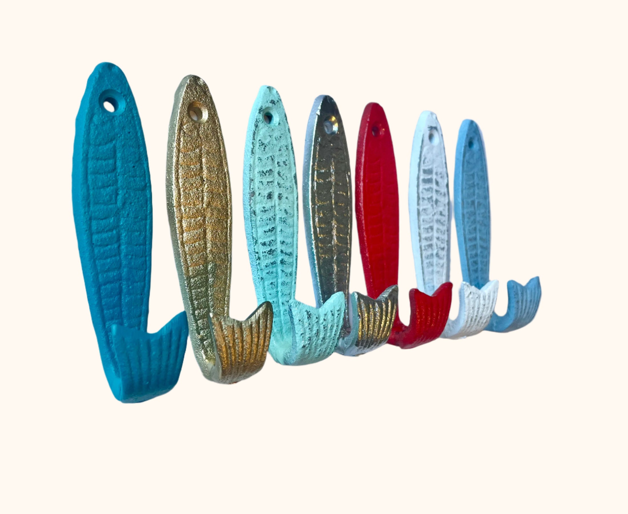 Fish Wall Hook (18 Colors)