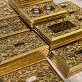 Load image into Gallery viewer, Gold Ornate Switch Covers
