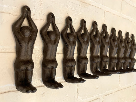 Cast Iron Diver Wall Hook