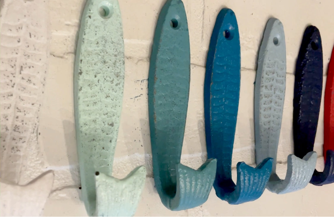 Fish Wall Hook (18 Colors)