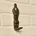 Load image into Gallery viewer, Cast Iron Diver Wall Hook
