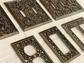 Load image into Gallery viewer, Antique Brass Switch Plates
