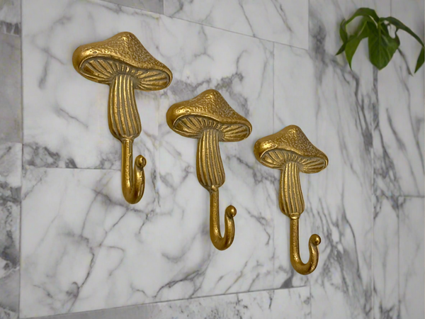 Gold Mushroom Hook