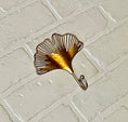 Load image into Gallery viewer, Antique Gold Ginkgo Hook
