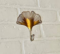 Load image into Gallery viewer, Antique Gold Ginkgo Hook
