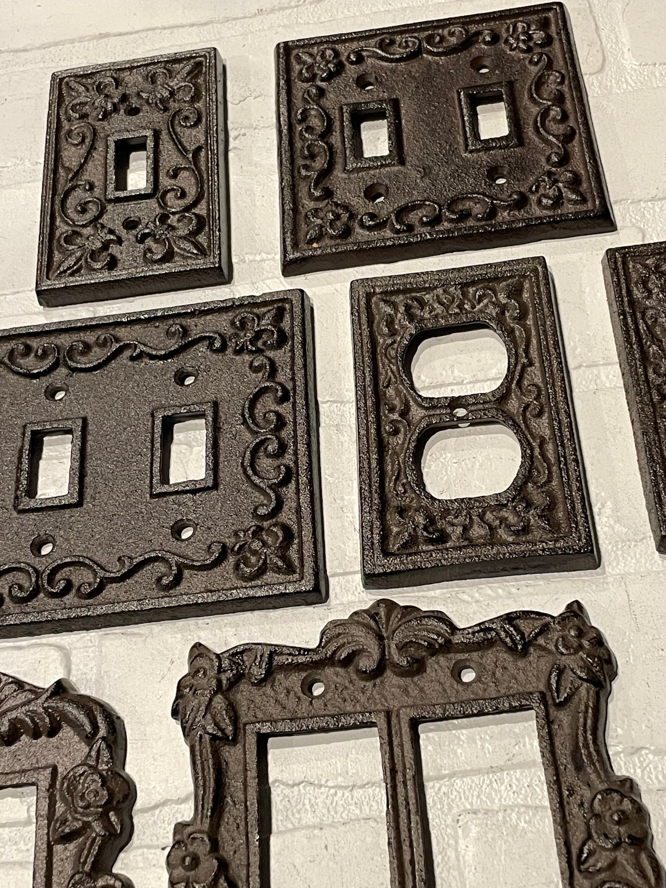 Cast Iron Switch Plates