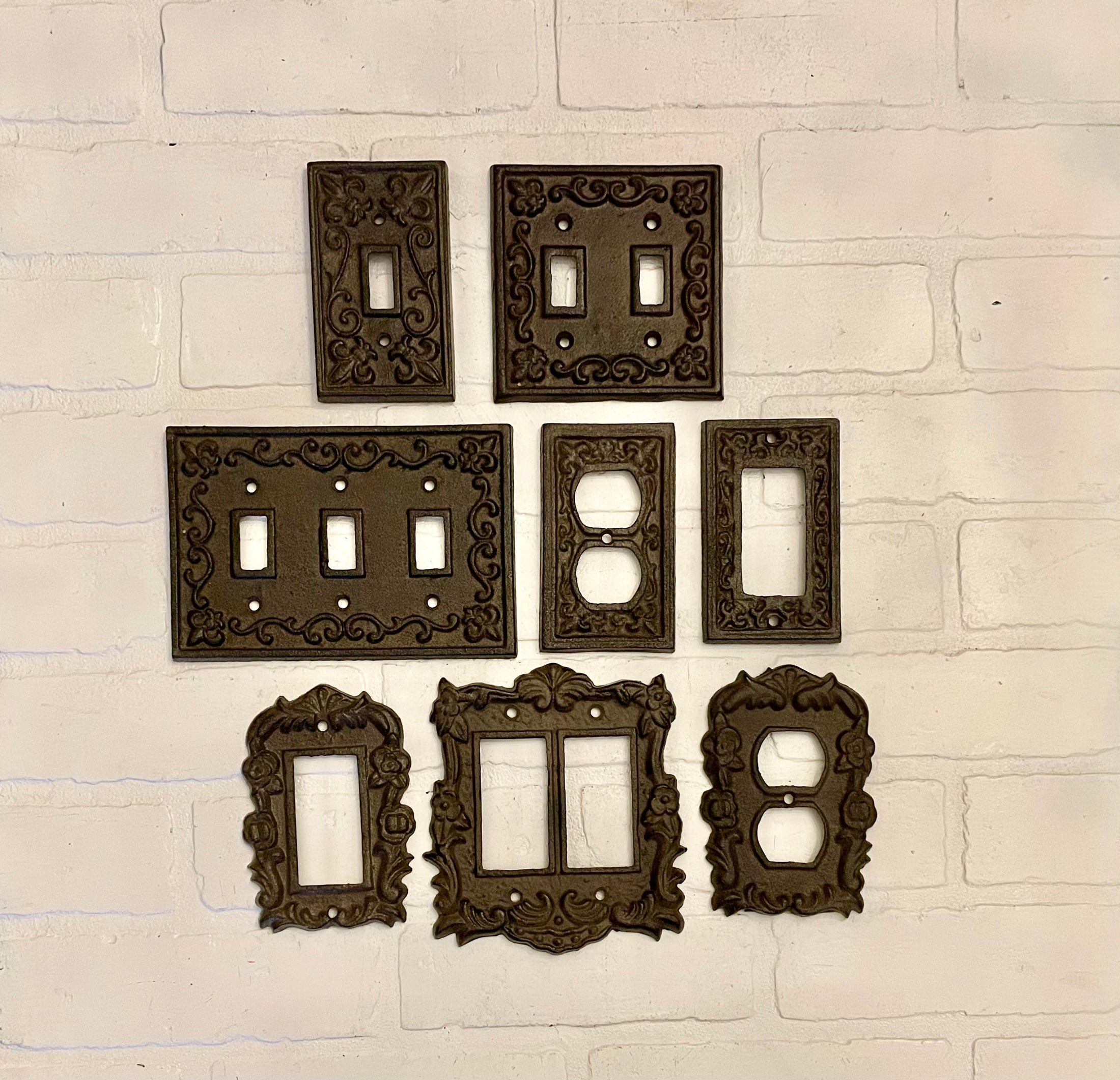 Cast Iron Switch Plates