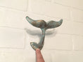 Load image into Gallery viewer, Bronze Patina Whale Tail Hook
