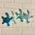 Load image into Gallery viewer, Cast Iron Sea Turtle Hook (18 Colors)
