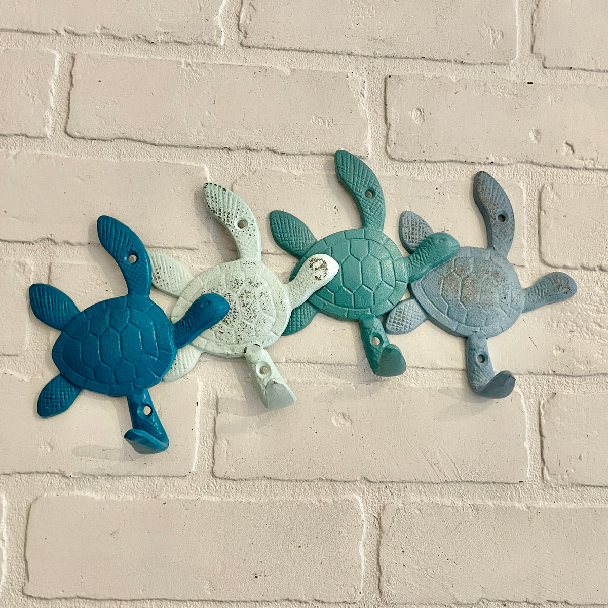 Cast Iron Sea Turtle Hook (18 Colors)