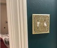 Load image into Gallery viewer, Gold Ornate Switch Covers
