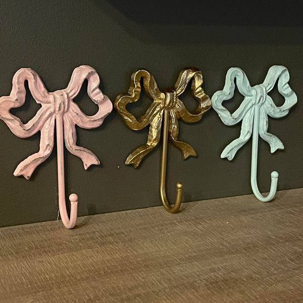 Bow Wall Hook (18 Colors)