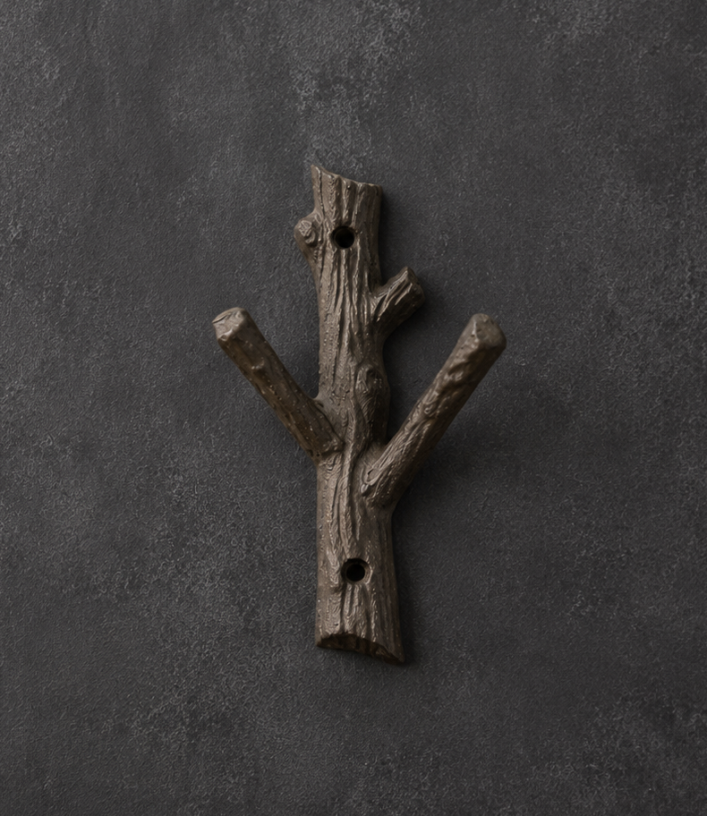 Cast Iron Branch Hook