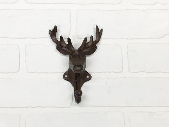 Cast Iron Deer Hook