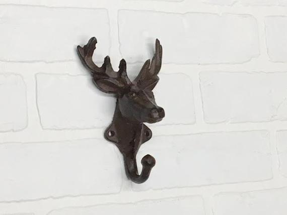 Cast Iron Deer Hook