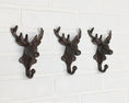 Load image into Gallery viewer, Cast Iron Deer Hook

