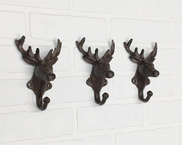 Cast Iron Deer Hook