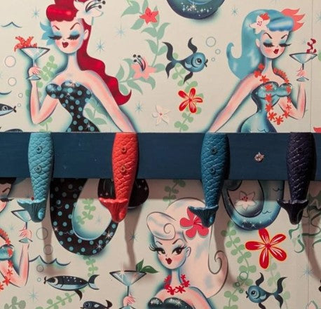Mermaid Tail Wall Hook (18 Colors)