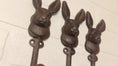 Load and play video in Gallery viewer, Cast Iron Rabbit Hook
