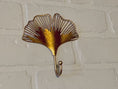 Load and play video in Gallery viewer, Antique Gold Ginkgo Hook
