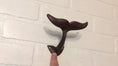Load and play video in Gallery viewer, Cast Iron Whale Tail Hook
