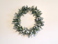 Load image into Gallery viewer, Lambs Ear Wreath, Mini Wreath, Candle Ring, Farmhouse Wreath, Mini Wreath Farmhouse, Mini Lamb Ear Wreath, Wreath, Wreaths, Wedding Wreath
