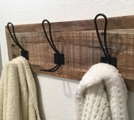 Towel Hook, Farmhouse Hook, Farmhouse Towel Hooks, Wall Hook, Towel Hooks, Farmhouse Wall Hook, Outdoor Towel Hooks