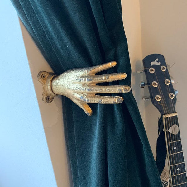 Hand Curtain Tie Back(18 Colors), Curtain Holdback, Wall Hooks, Wall Hook, Coat Hook, Curtain Tie backs, Curtain Tieback