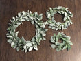 Load image into Gallery viewer, Lambs Ear Wreath, Mini Wreath, Candle Ring, Farmhouse Wreath, Mini Wreath Farmhouse, Mini Lamb Ear Wreath, Wreath, Wreaths, Wedding Wreath
