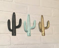 Load image into Gallery viewer, Cactus Hook, Western Hook, Cactus Wall Hook ,Cactus Gift, Cactus Hanger, Wall Hooks, Western Room Décor, Western Wall Décor
