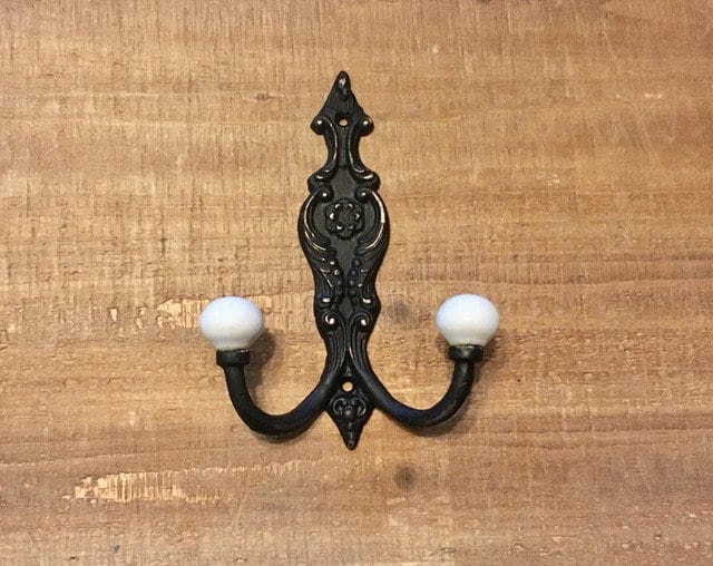 Towel Hook(18 Colors), Wall Hook, Coat Hook, Hooks, Decorative Hooks, Vintage Wall Hooks