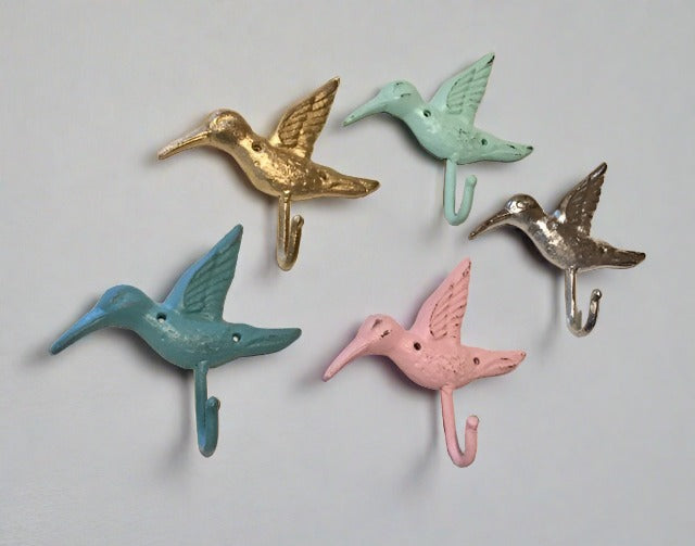 Bird Hook, Animal Hook, Hummingbird Hook, Animal Coat Hook, Animal Towel Hooks, Towel Hooks, Coat Hooks