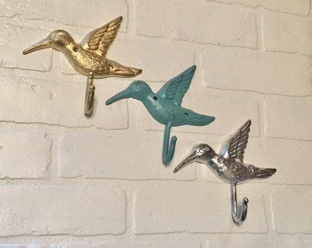 Bird Hook, Animal Hook, Hummingbird Hook, Animal Coat Hook, Animal Towel Hooks, Towel Hooks, Coat Hooks