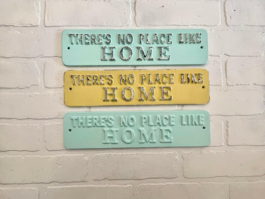 No Place Like Home Sign, Housewarming Gift, Farmhouse Wall Decor, Vintage Looking Sign, Home Sign