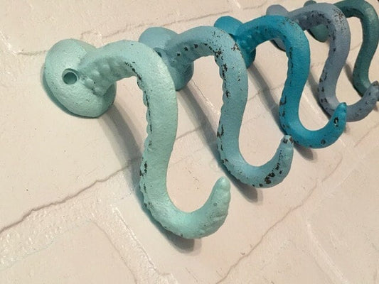 Octopus Tentacle Hook(18 Colors), Tentacle Hook, Octopus Towel Hook, Octopus Bathroom, Nautical Hook, The Shabby Store