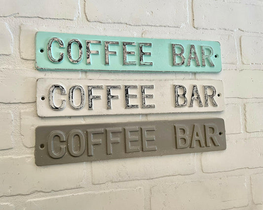 Coffee Bar Sign (18 Colors), Coffee Bar, Coffee Decor, Farmhouse Sign, Break Room Decor, Coffee Lover